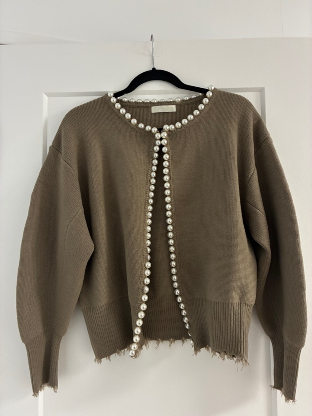 VITA GRACE PEARL TRIMMED SWEATER - Picture 2 of 6
